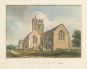एसेक्स - अर्लस कोलन चर्च, 1824 द्वारा जॉन बकलर