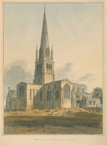 ऑक्सफ़ोर्डशायर - विटनी चर्च, 1802 द्वारा जॉन बकलर