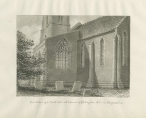 पटिंघम चर्च - ईस्ट विंडो: सीपिया ड्राइंग, 1846 द्वारा जॉन बकलर