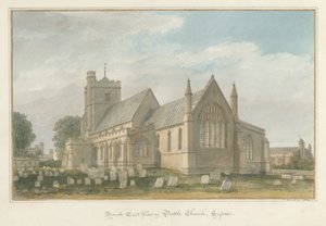 ससेक्स - बैटल चर्च, 1824 द्वारा जॉन बकलर
