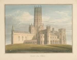 विल्टशायर - फ़ुंटिल गिफ़र्ड एबे, 1816 द्वारा जॉन बकलर