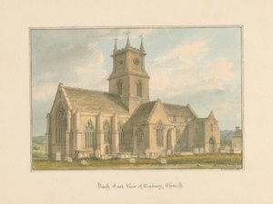 विल्टशायर - टिसबरी चर्च, 1804 द्वारा जॉन बकलर
