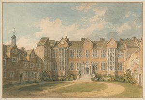 यॉर्कशायर - यॉर्क - हेस्लिंगटन हाउस इंटीरियर, 1818 द्वारा जॉन बकलर