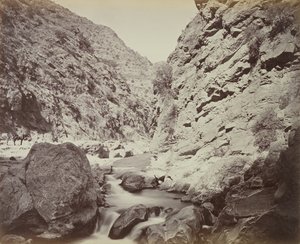 [अली मस्जिद के नीचे] डिफिकल्ट में तीव्र मोड़, बहुत मोटा सा , 1879 द्वारा जॉन बर्क