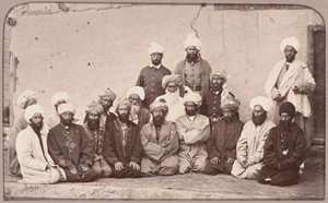 सिरदार हबीबुल्लाह [sic] गिलज़ाई और अन्य खान, 1879 द्वारा जॉन बर्क