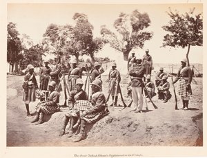 द अमीर हाइलैंड गार्ड , 1879 लगभग द्वारा जॉन बर्क