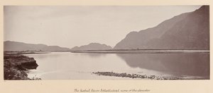  काबुल नदी, जललाबाद, आपदा का दृश्य , 1879 द्वारा जॉन बर्क