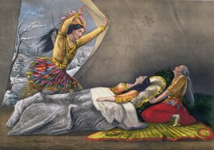 मिन्नेहा की मृत्यु, उत्कीर्ण और पब। करियर और इवेस द्वारा, 1867