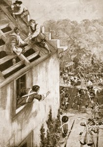 डंकल्ड का हमला, 21 अगस्त 1689 (लिथो)