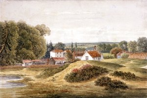 द स्पैनियार्ड्स इन, हैम्पस्टेड हीथ, हैम्पस्टेड, लंदन, c1820 द्वारा जॉन कावथोर्न