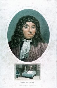 एंटोन वैन लीउवेनहॉक 1632-1723, डच माइक्रोस्कोपिस्ट, c1810 द्वारा जॉन चैपमैन