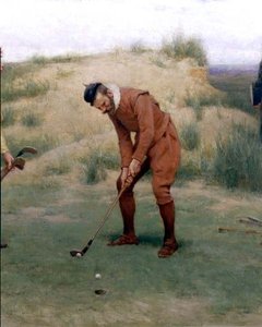 उपदेश के समय के दौरान, गोल्फर का विस्तार, 1896 द्वारा जॉन चार्ल्स डॉलमैन