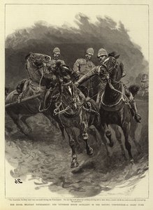 रॉयल मिलिट्री टूर्नामेंट, ड्राइविंग प्रतियोगिता में विक्टोरियन हॉर्स-आर्टिलरी, एक तीव्र मोड़