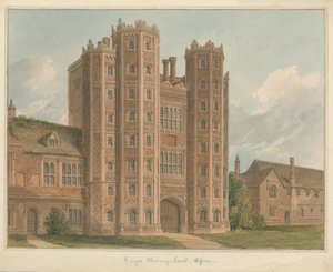 एसेक्स - लेयर मार्नी हॉल, 1825 द्वारा जॉन चेसेल बकलर