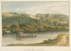 ऑक्सफोर्डशायर - टेम्स पर हेनले- पार्क प्लेस, 1826 द्वारा जॉन चेसेल बकलर