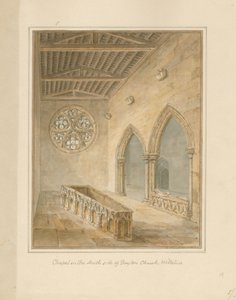 विल्टशायर - बॉयटन चर्च - चैपल, 1812 द्वारा जॉन चेसेल बकलर