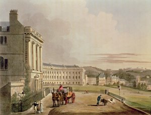 जॉन हिल 1770-1850 पब द्वारा उकेरी गई बाथ इलस्ट्रेटेड ऑफ द सीथ ऑफ द सीस, द स्ट्रीट का विवरण। विलियम मिलर द्वारा, 92988 का 1804 जलीय विवरण