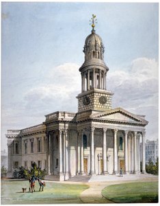 सेंट मैरीलेबोन न्यू चर्च, लंदन, 1816।