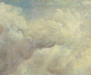 क्लाउड स्टडी, c.1821 (कैनवास पर तेल) द्वारा जॉन कांस्टेबल