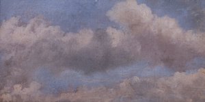 बादलों का अध्ययन, c.1821 द्वारा जॉन कांस्टेबल