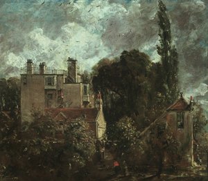 1821-1822 के हेम्पस्टेड में ग्रोव या एडमिरल्स हाउस द्वारा जॉन कांस्टेबल