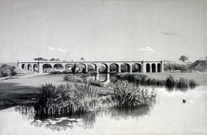 एवन विडक्ट, वोलस्टन, दूसरा जुलाई 1837 (कलम और स्याही और कागज पर धो) द्वारा जॉन कुक बोर्न