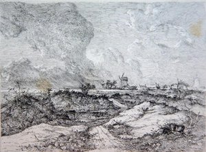 माउसहाइट हीथ, नॉर्विच, सी .1810-11 द्वारा जॉन क्रोम