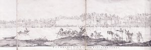 1827 में बनारस शहर का विहंगम दृश्य द्वारा जॉन डेलरिम्पल