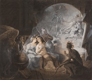 द टी-टैक्स-टेम्पेस्ट द ऑरेकल, 1774। द्वारा जॉन डिक्सन