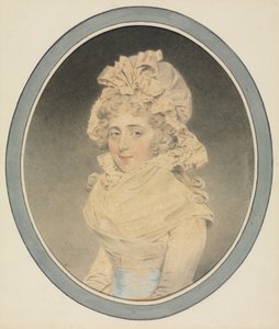 लेडी कैरोलिन व्रोटेस्ले, 1792। द्वारा जॉन डाउनमैन