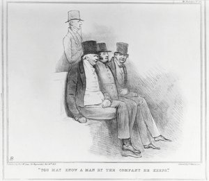 आप एक आदमी को उसके द्वारा रखी गई कंपनी, 1833 के बारे में जान सकते हैं द्वारा जॉन डॉयल