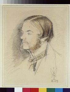 होल्मन हंट, 1854 का चित्र द्वारा जॉन एवरेट मिलिस