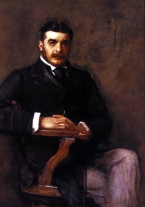 सर आर्थर सीमोर सुलिवन (1842 - 1900)। जेई मिलिस द्वारा पेंटिंग। नेशनल पोर्ट्रेट गैलरी, लंदन। द्वारा जॉन एवरेट मिलिस