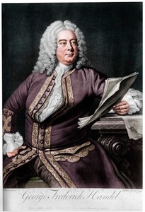 जॉर्ज फ्राइडरिक हैंडेल, जर्मन में जन्मे ब्रिटिश बैरोक संगीतकार, 1749