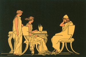 Circe की मेज पर Ulysses द्वारा जॉन फ्लैक्समैन