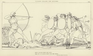 Ulysses Suisers को मार रहा है द्वारा जॉन फ्लैक्समैन