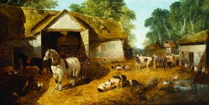 मोइफम फार्मयार्ड, 1857 द्वारा जॉन फ्रेडरिक हेरिंग जूनियर