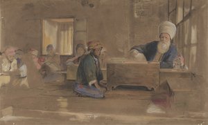 अरब स्कूल, 1841-51। द्वारा जॉन फ्रेडरिक लुईस