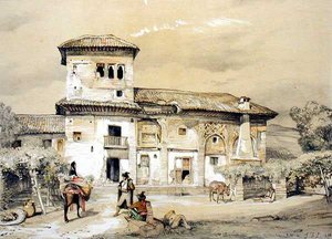 कासा डे फ्रैसिटो सांचेज़, अलहम्ब्रा में एक पुराना घर, 'स्केच एंड ड्रॉइंग ऑफ़ द अलहम्ब्रा' से