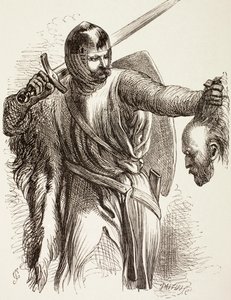 द बस्टर्ड विद ऑस्ट्रिया हेड, 1890 द्वारा जॉन गिल्बर्ट