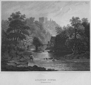 दिल्स्टन टॉवर, नॉर्थम्बरलैंड, 1814 द्वारा जॉन ग्रेग
