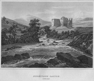 हर्मिटेज कैसल। लिडिसडेल, 1814