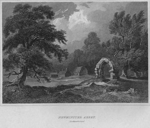 न्यूमिनस्टर एबे, नॉर्थम्बरलैंड, 1814