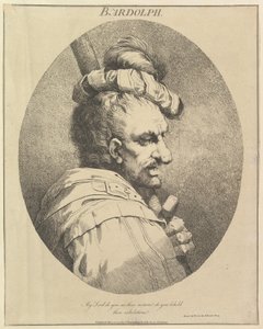 20 मई, 1775 को शेक्सपियर से बार्डोल्फ बारह वर्ण। द्वारा जॉन हैमिल्टन मोर्टिमर