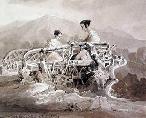 गार्डन सीट, मिलर ब्रिज द्वारा जॉन हार्डन