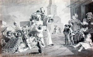 कुछ झुंझलाहट कलाकार (कागज पर कलम और स्याही और धोने) के लिए उत्तरदायी हैं द्वारा जॉन हार्डन