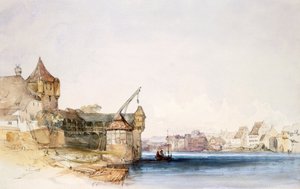 बेसल, 1842 में देखें। द्वारा जॉन हार्पर