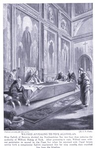 पोप अगाथो AD679, 1920 का विलफ्रेड अपील द्वारा जॉन हैरिस वाल्डा