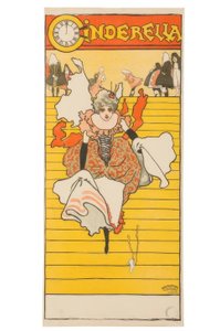 "सिंड्रेला" - जे। हसाल - प्लाकट, सीए। 1893-1895