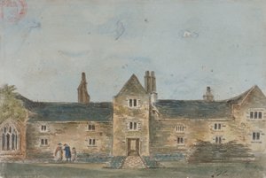 एलिस डेवी के आलमहाउस, क्रॉयडन, सरे, c1800